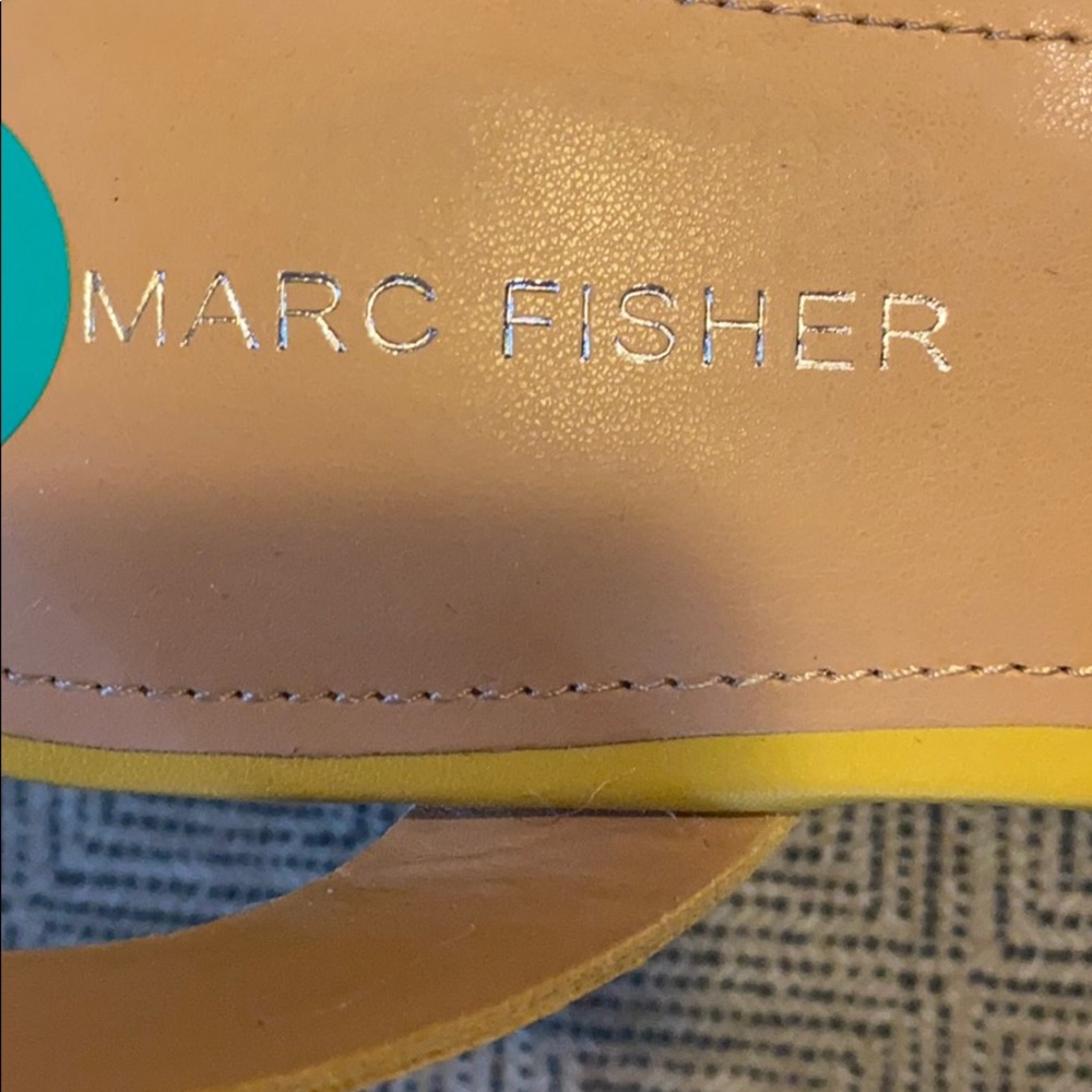 ~Marc Fisher~ NEW Mustard Yellow Platform … - Picture 7 of 7